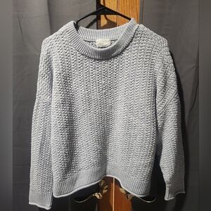 Universal Thread Light Gray Cowl Neck Sweater